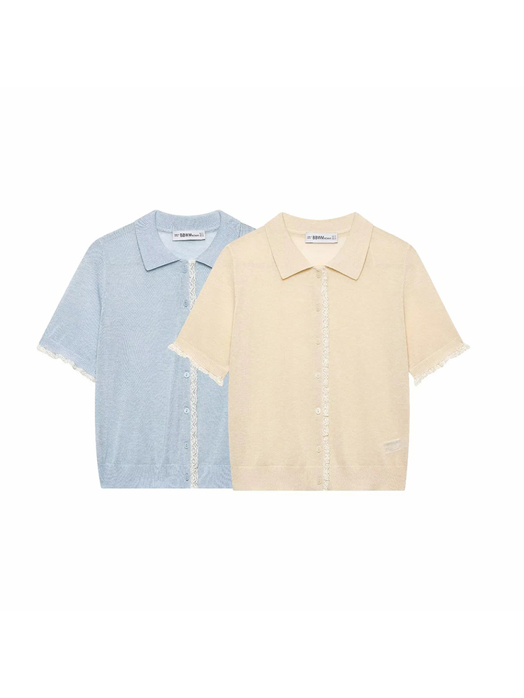 Summer Clothing Yarn - Kardigan Wanita Berbahan Renda 2026 Musim