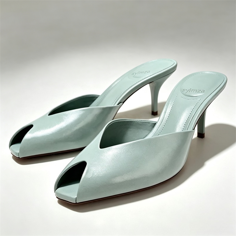 Summer Clothing Brands - Sepatu Hak Tinggi Wanita Model Peep