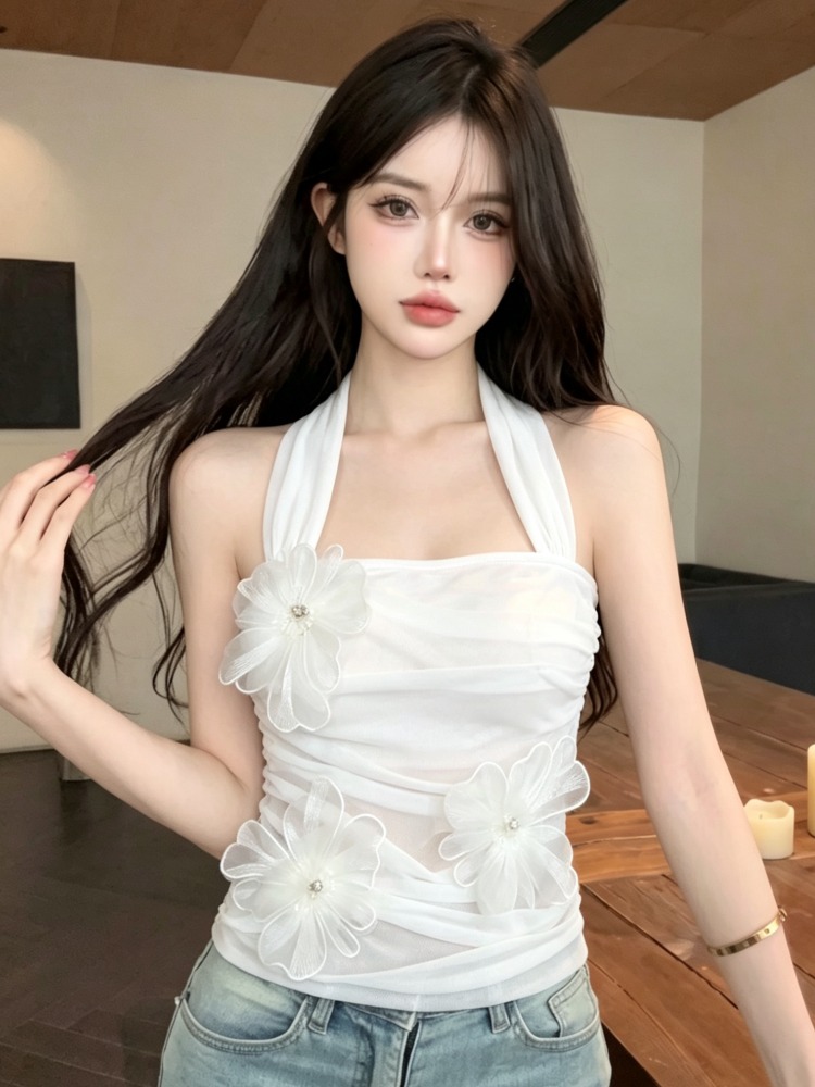 Summer Clothing Work - Rompi Gaya Korea dengan Desain Kelopak