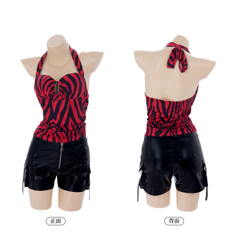 Halter Neck Top - Obsession Nikki Halter Top Cosplay Wanita
