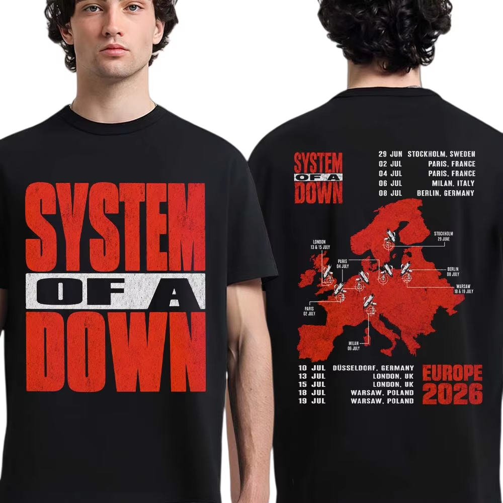 Summer Clothing Uk - Kaos System of A Down EU