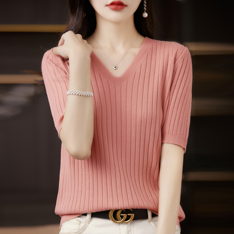 Baju Sweater wanita lengan pen - Summer Clothing Yarn ulasan dan harga
