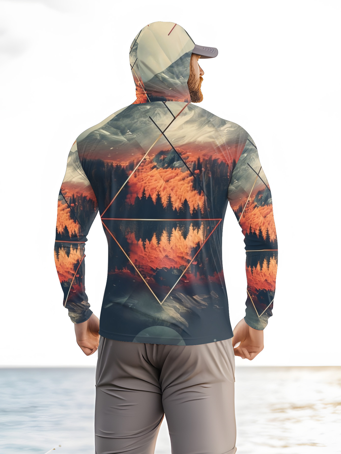Hoodie Pancing Pria untuk Akti - Summer Clothing Line ulasan dan harga