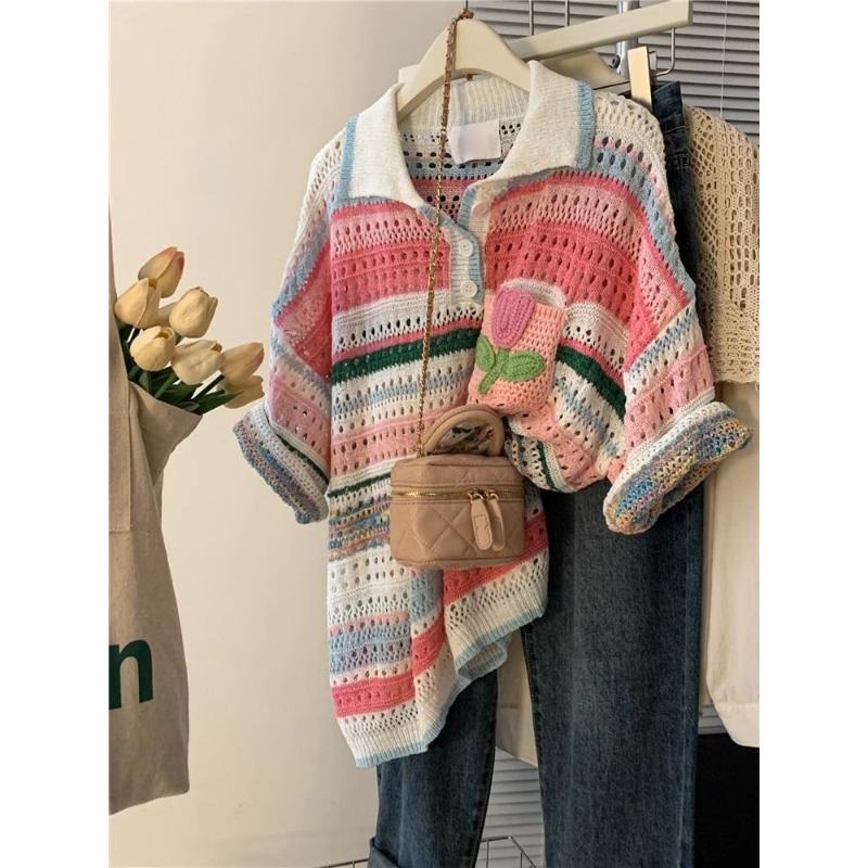 Pakaian Wanita Atasan Pullover - Summer Clothing Yarn ulasan dan harga