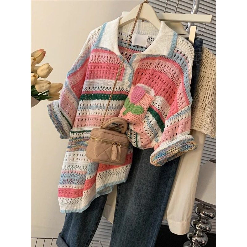 Pakaian Wanita Atasan Pullover - Summer Clothing Yarn ulasan dan harga