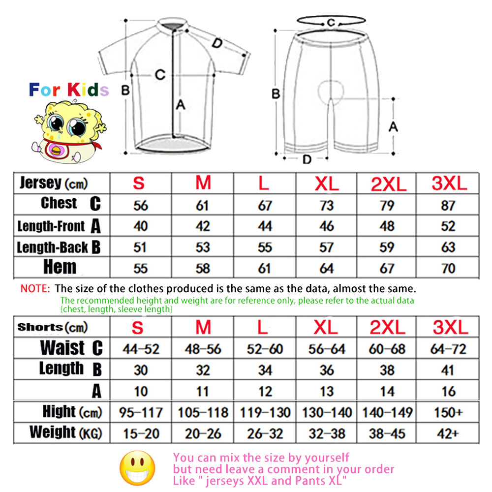 Set Jersey Bersepeda Anak-anak - Summer Clothing Kids Sale ulasan dan harga