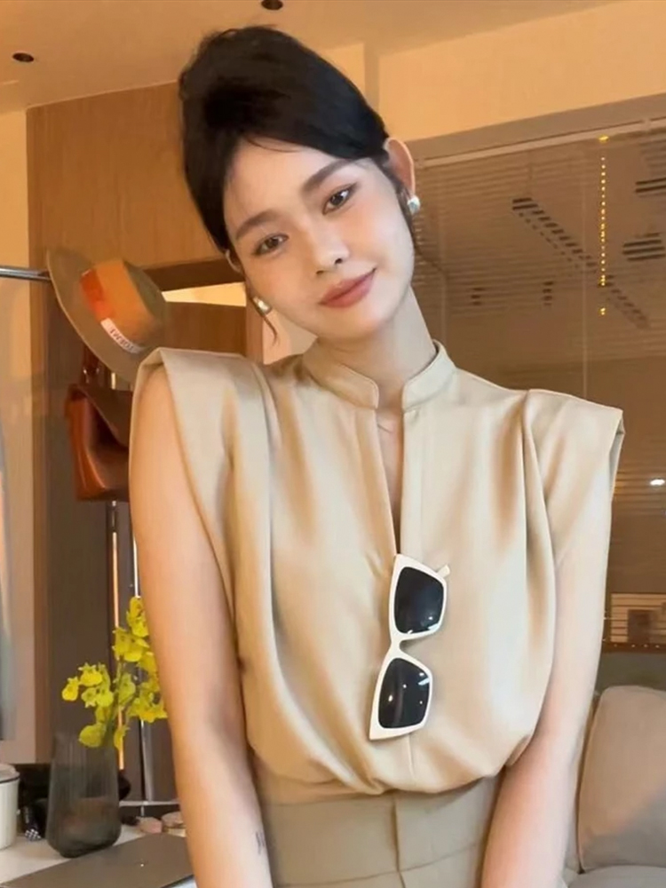 Kemeja Lengan Pendek Kerah Teg - Summer Clothing Brands ulasan dan harga