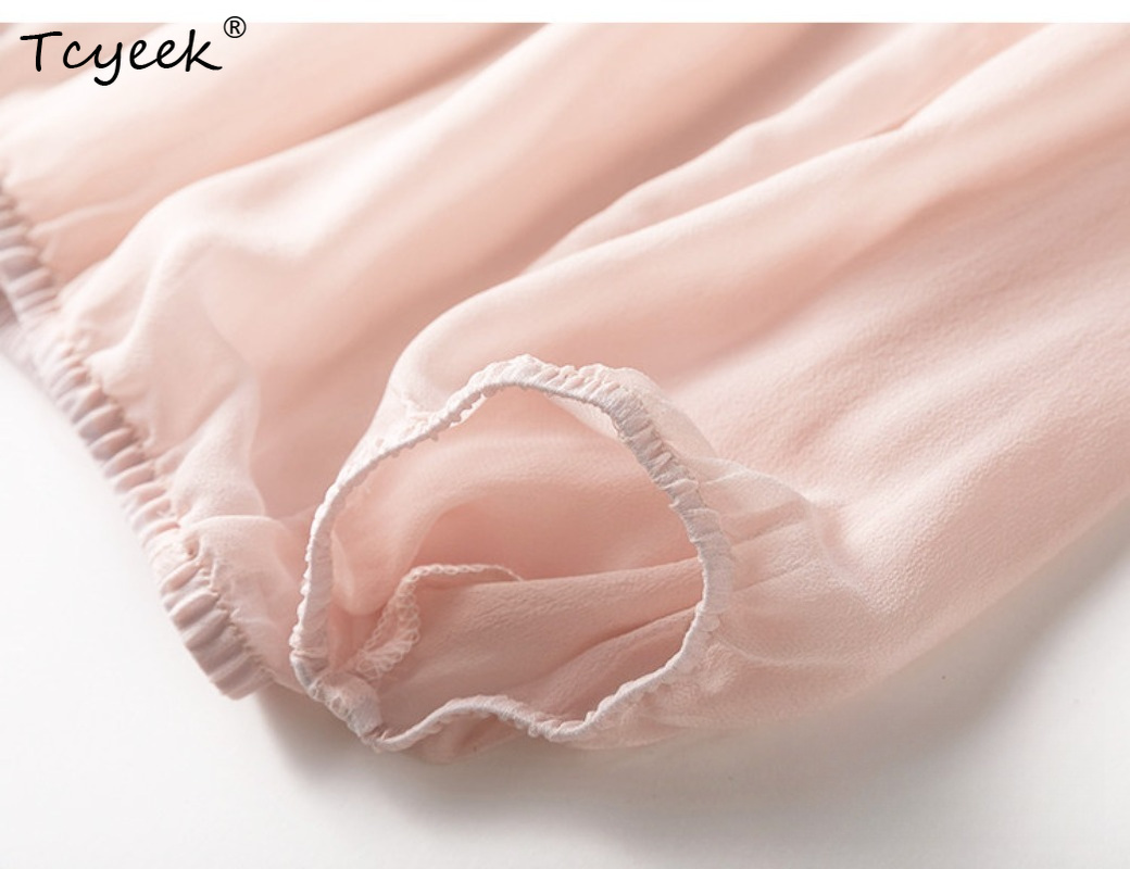 Tcyeek Atasan Wanita Sutra Mur - Summer Clothing Us ulasan dan harga