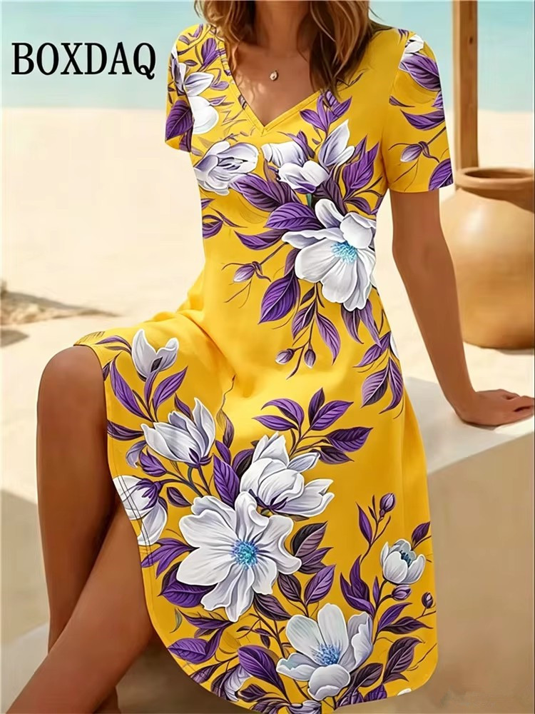 Gaun Wanita Ukuran Besar 6XL G - Summer Upf Clothing ulasan dan harga