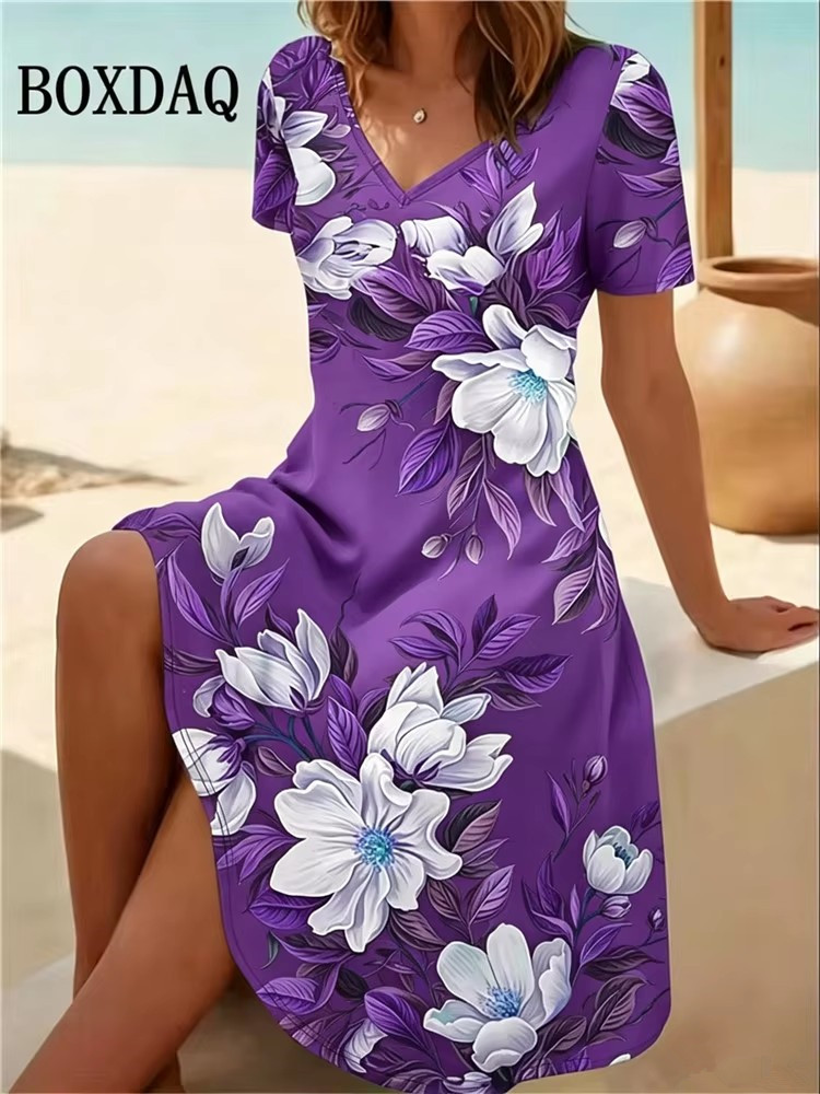 Gaun Wanita Ukuran Besar 6XL G - Summer Upf Clothing ulasan dan harga