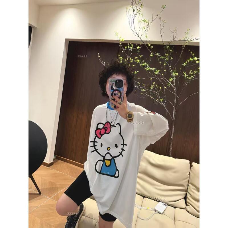 Kaus Gambar Kartun Lucu Gaya B - Summer Clothing Us ulasan dan harga