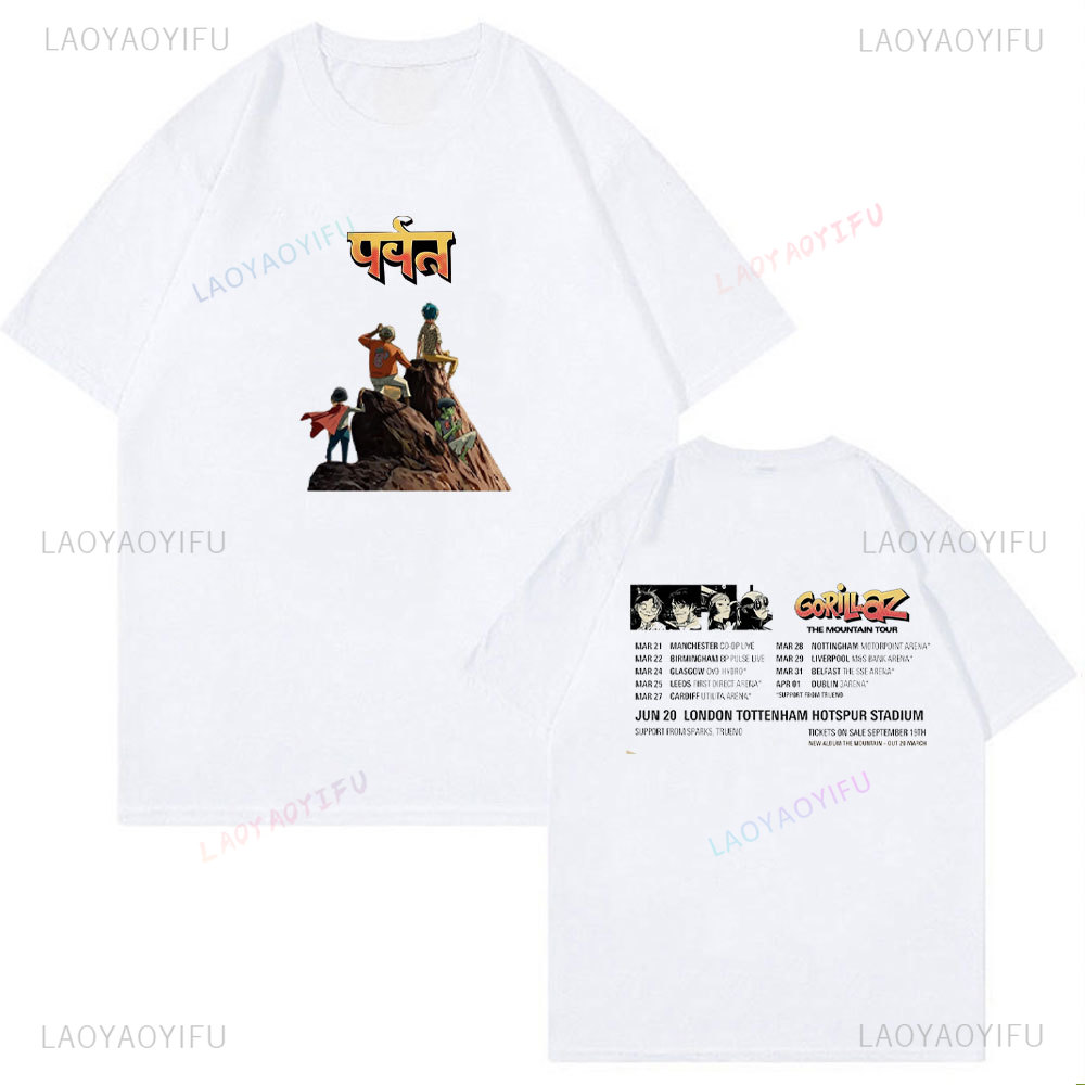 Kaos Katun Uniseks Gorillaz Th - Summer Clothing Uk ulasan dan harga
