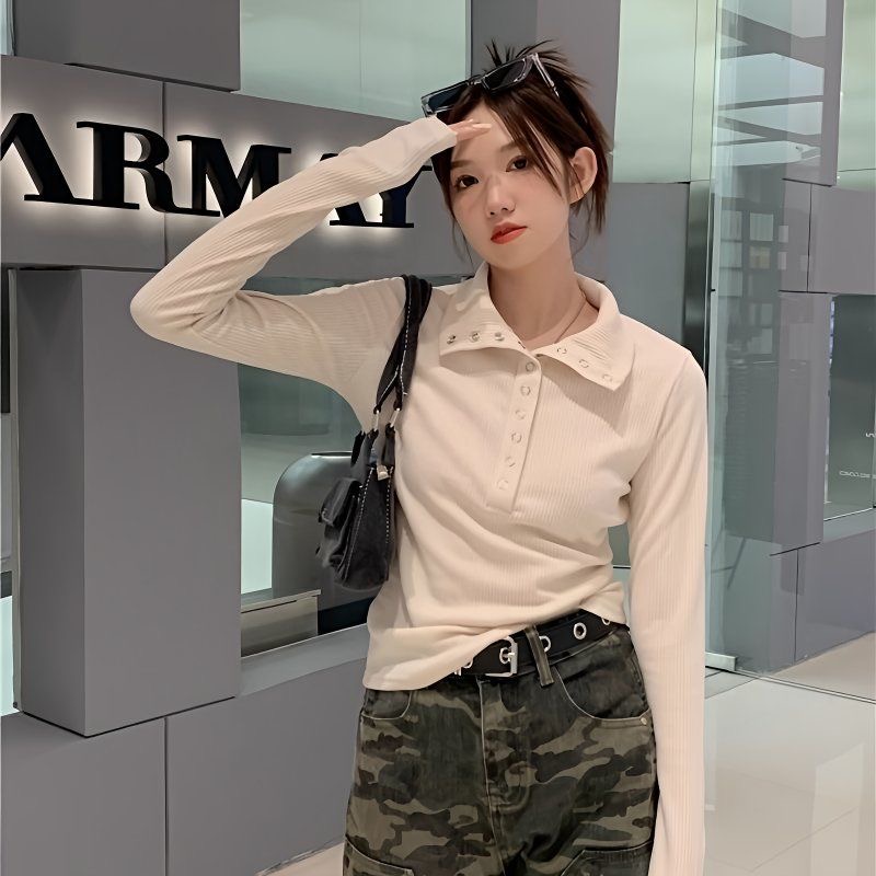 Kaus Lengan Panjang Ramping Fa - Summer Clothing Yarn ulasan dan harga
