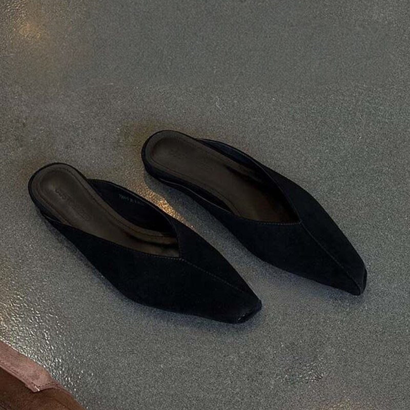 Sepatu Mules Wanita, Sandal Da - Summer Clothing Brands ulasan dan harga