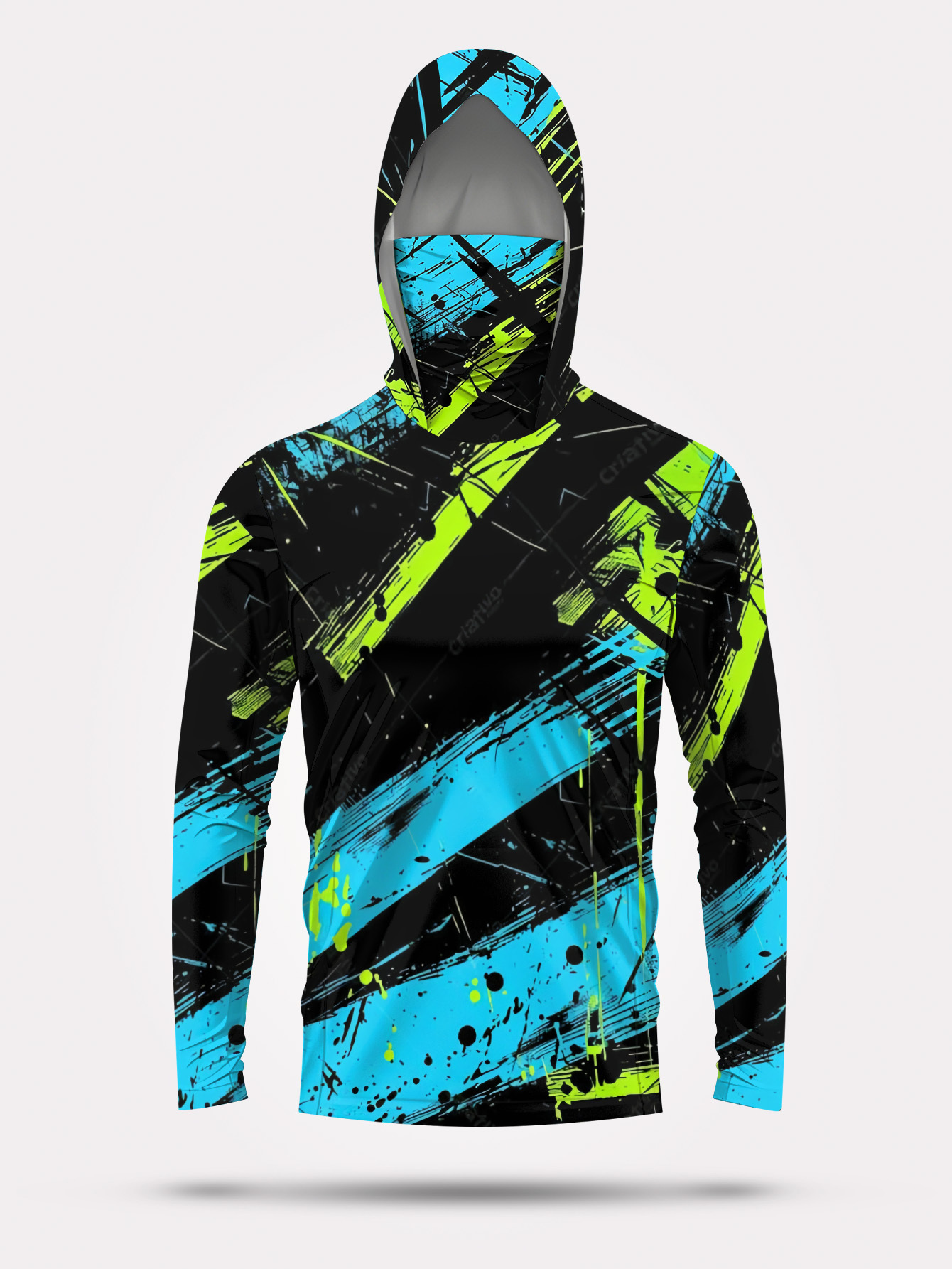 Hoodie Pancing Pria Lengan Pan - Summer Clothing Us ulasan dan harga