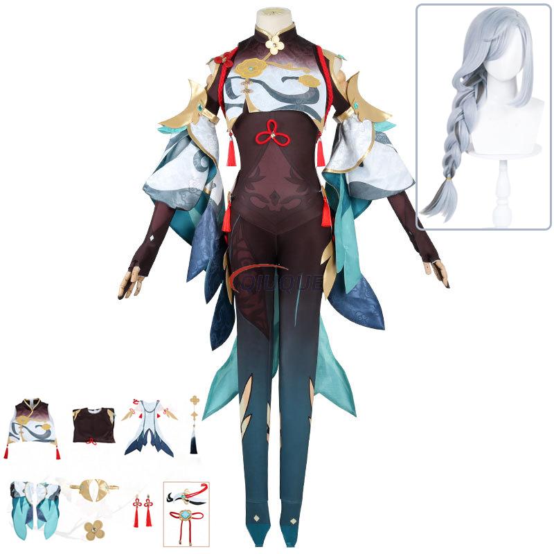 Kostum Cosplay Game Genshin Im - Romper Playsuit Women ulasan dan harga