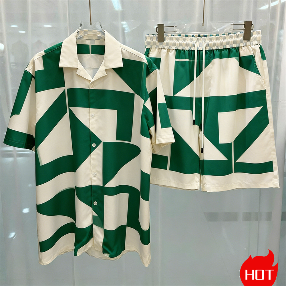 Setelan Kemeja Pria Musim Pana - Summer Clothing Line ulasan dan harga