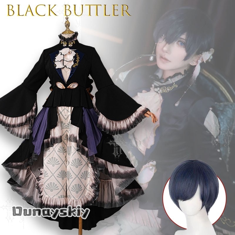 Kostum Oyster Ciel Cosplay Ani - Romper Playsuit Women ulasan dan harga