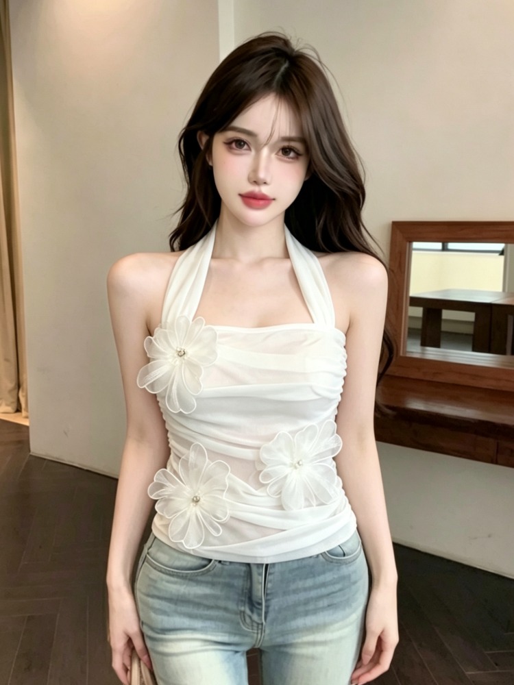 Rompi Gaya Korea dengan Desain - Summer Clothing Work ulasan dan harga