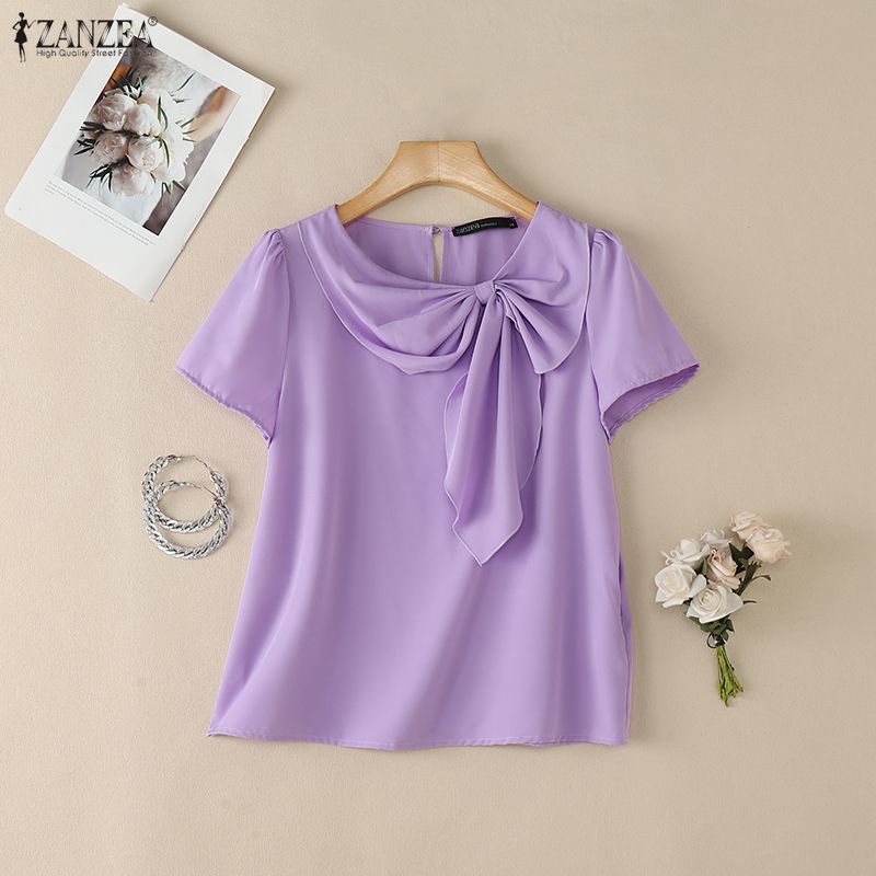 Blus Musim Panas 2026 ZANZEA A - Summer Clothing Work ulasan dan harga