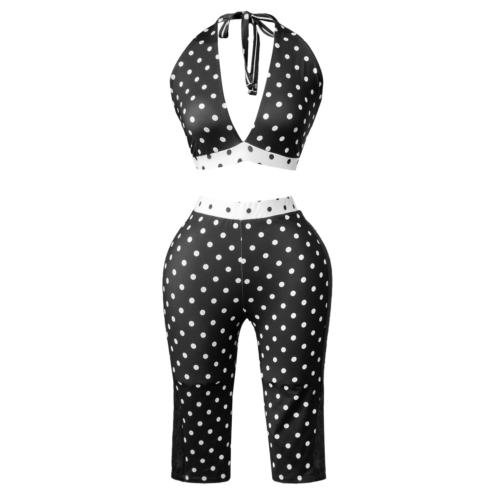 Pakaian Seksi Wanita, Atasan C - Halter Neck Top ulasan dan harga