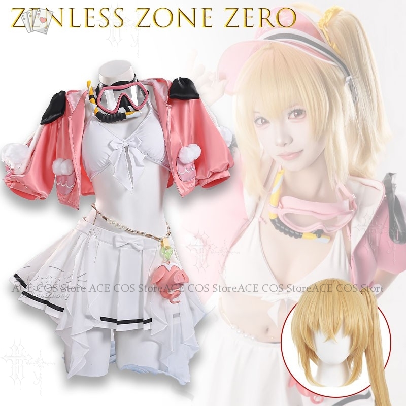 Kostum Cosplay Zenless Zone Ze - Romper Playsuit Women ulasan dan harga