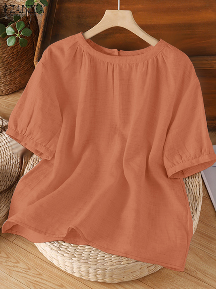 ZANZEA Blus Musim Panas 2025 K - Summer Clothing Work ulasan dan harga