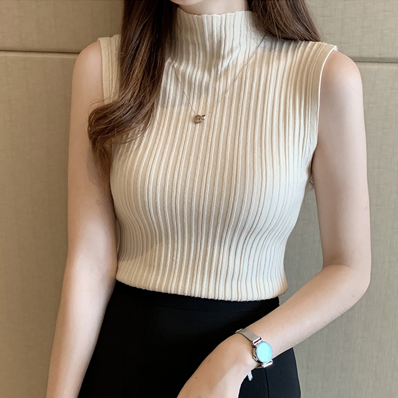 Sweter rajut tanpa lengan tipi - Summer Clothing Yarn ulasan dan harga